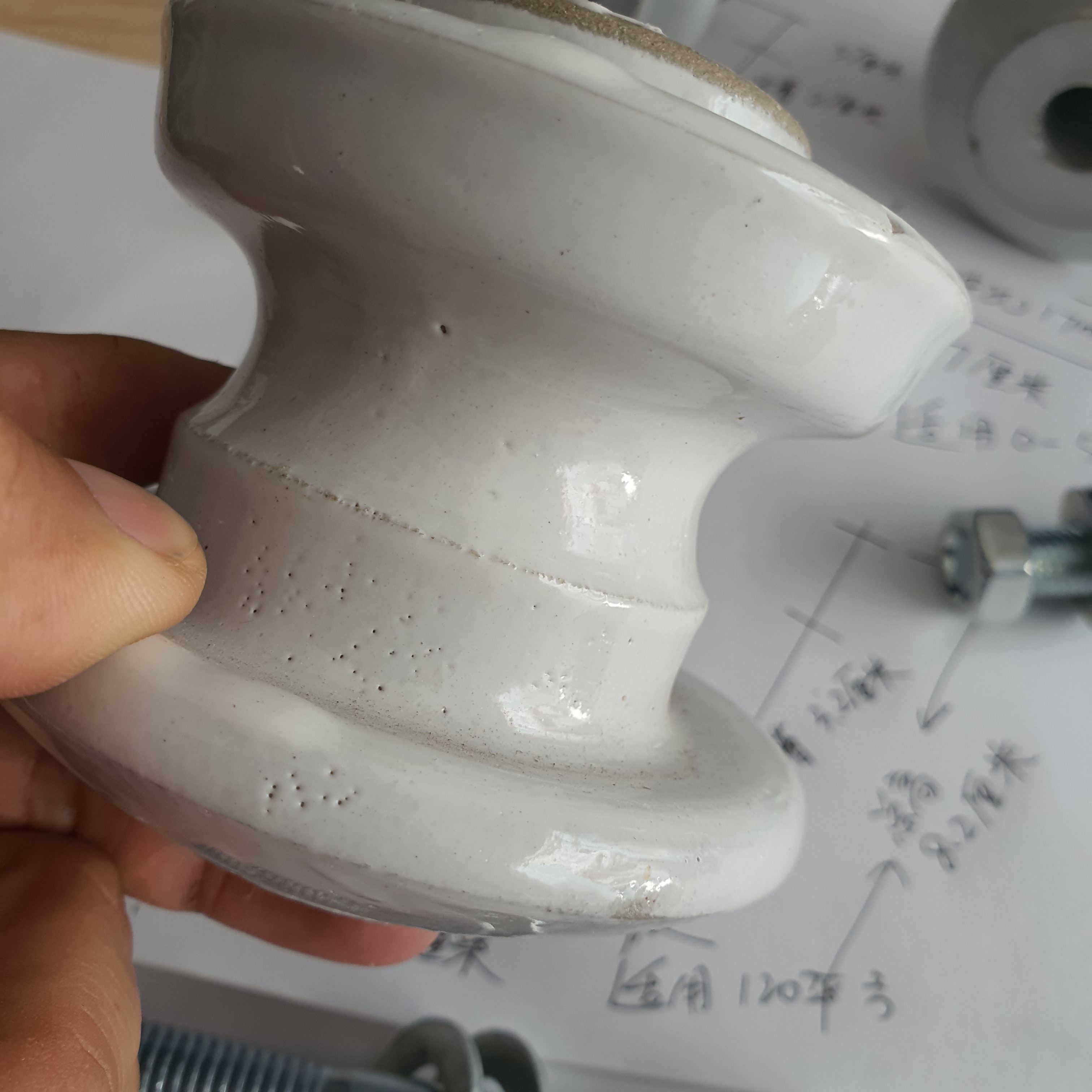 电力小瓷瓶绝缘子磁壶支架电力瓷珠电线陶瓷低压蝶式ED1234茶台壶,淘宝优惠券,粉丝福利购,淘宝优惠卷