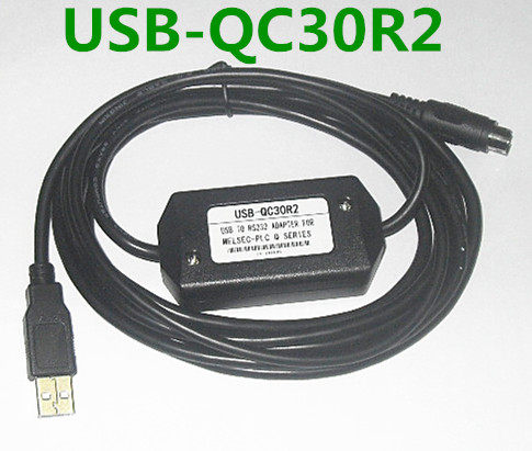 适用三菱Q系列PLC的编程电缆 三菱Q系列与电脑通迅线 USB-QC30R2 - 图3
