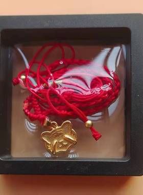 本命年生肖虎手工编织显锁骨项链