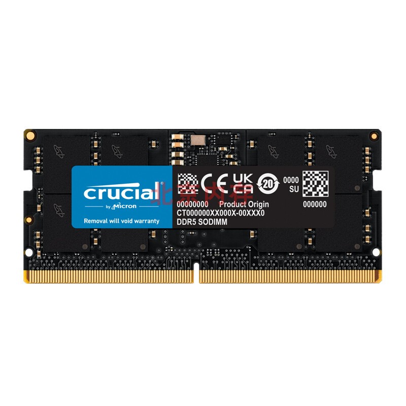 Crucial 英睿达 48G 32G 24G 16G 8G DDR5 4800 5600 笔记本内存 - 图3