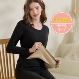 Удерживающее тепло бархатное нижнее белье, утепленное термобелье, штаны, базовый приятный телу зимний комплект