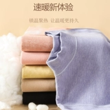 Удерживающее тепло нижнее белье, бархатный утепленный комплект, термобелье, хлопковый зимний свитер, высокий воротник