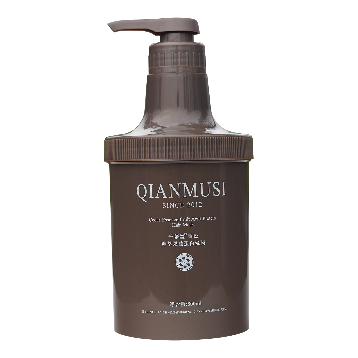 千慕丝雪松精粹果酸蛋白发膜护发素滋润柔顺保湿干枯毛躁受损修护 - 图3