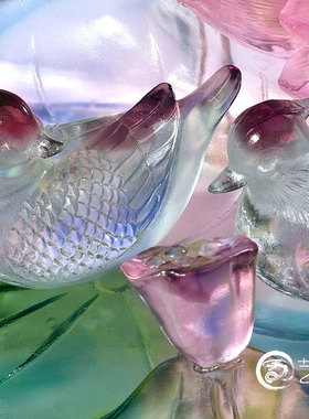 琉璃朋友同事风结婚礼物定制刻字