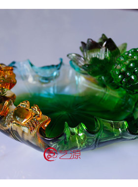 和谐琉璃摆件创意佛具