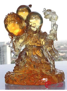 琉璃摆件佛像创意生日祝寿礼品