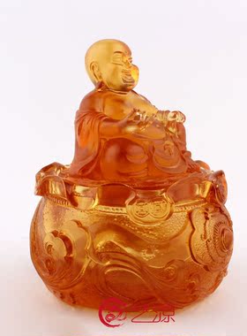 供奉香炉镇宅结缘风水琉璃佛像