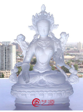 白度母菩萨结缘保平安琉璃佛像