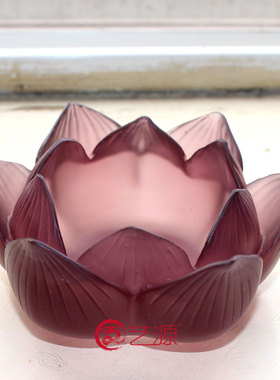 七彩琉璃烛台保平安酥油灯