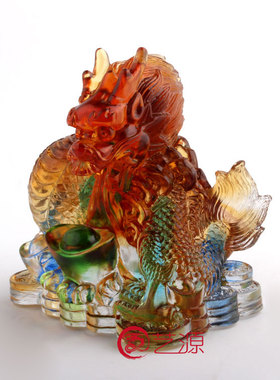 琉璃十二生肖贺寿吉祥物工艺礼品
