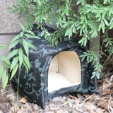 Блуждающий кошачий гнездо зимний термостатический открытый кошачий дом кошачий дом домашние животные простые дождь.