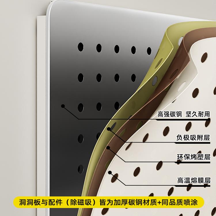Metal perforated board without punching desk dormitory iron art