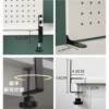 Metal perforated board without punching desk dormitory iron art
