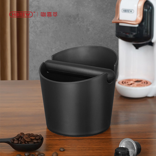 咖喜萃半自动咖啡渣桶敲渣桶粉渣盒防滑敲渣槽咖啡器具家用吧台 - 图1