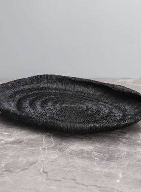 贝壳样板房间客厅茶几收纳托盘