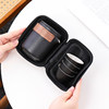 Black pottery travel tea set small set household portable exquisite outdoor teapot tea cup car travel quick cup
