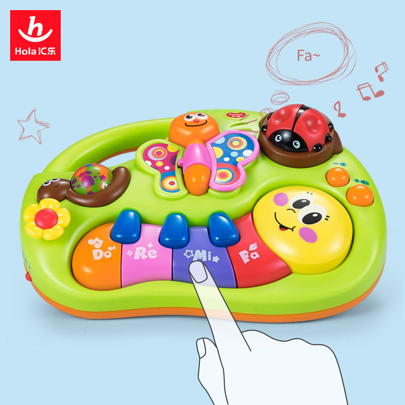 汇乐927启蒙手指琴益智学习儿童电子琴6-12个月婴儿宝宝音乐玩具,淘宝优惠券,粉丝福利购,淘宝优惠卷
