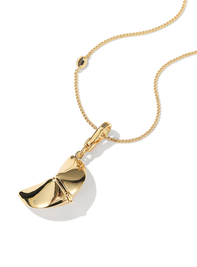 立体juicy男女镀金饼干吊坠潮