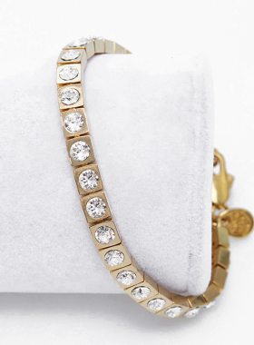 欧美时尚轻奢排钻dk手链