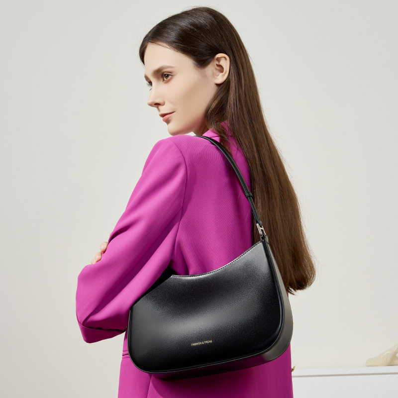 高级感小众设计法棍包真皮女包2025新款时尚腋下包单肩包女托特包,淘宝优惠券,粉丝福利购,淘宝优惠卷