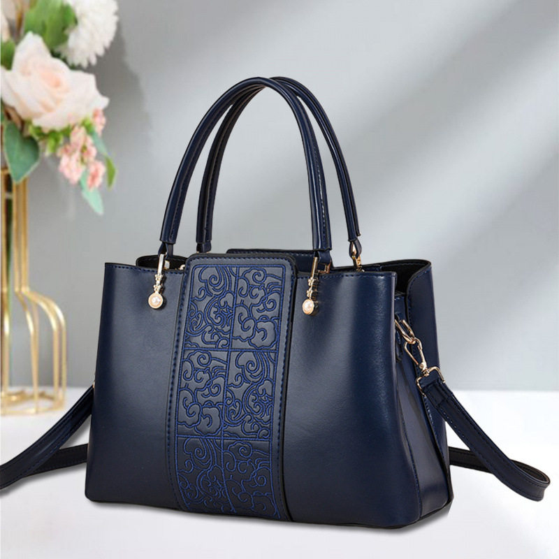 大红女士手提包国风花纹女单肩斜挎包百搭时尚送妈妈包bags,淘宝优惠券,粉丝福利购,淘宝优惠卷