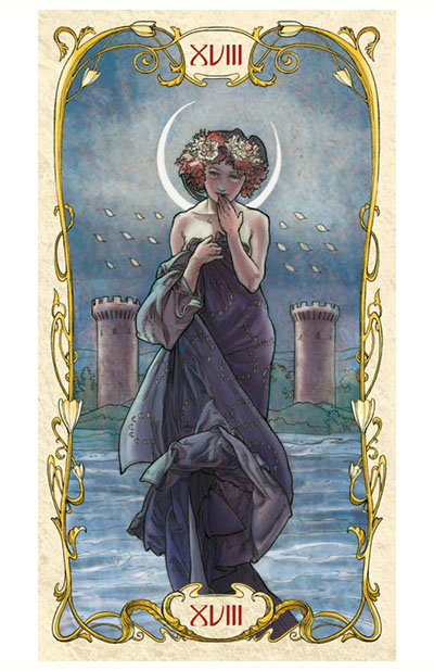 进口正版穆夏之梦塔罗牌 Mucha Tarot 意大利进口桌游卡牌 - 图0