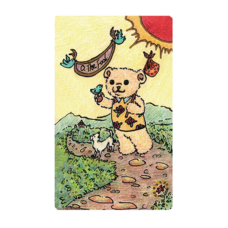 正版布偶熊塔罗牌迷你版Mini Muppet Bear Tarot星菱卡集桌游卡牌-图0