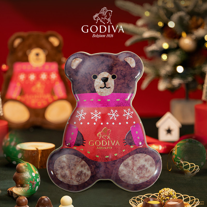 GODIVA歌帝梵缤纷礼盒新年礼物生日送礼牛奶巧克力原产国比利时