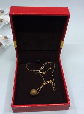 转运珠沉香镶嵌柬埔寨吊坠定制