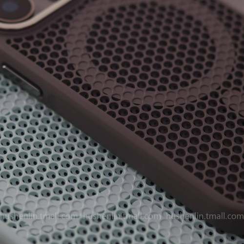 高级MagSafe磁吸蜂窝散热适用于iPhone17pro支架苹果15手机壳16ProMax新款17防指纹12网红13男女14plus防摔pm - 图1