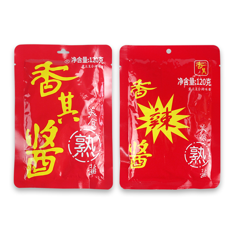 香其酱150g*10东北熟酱蘸酱菜香辣酱豆瓣酱自立袋调味酱调料 - 图3