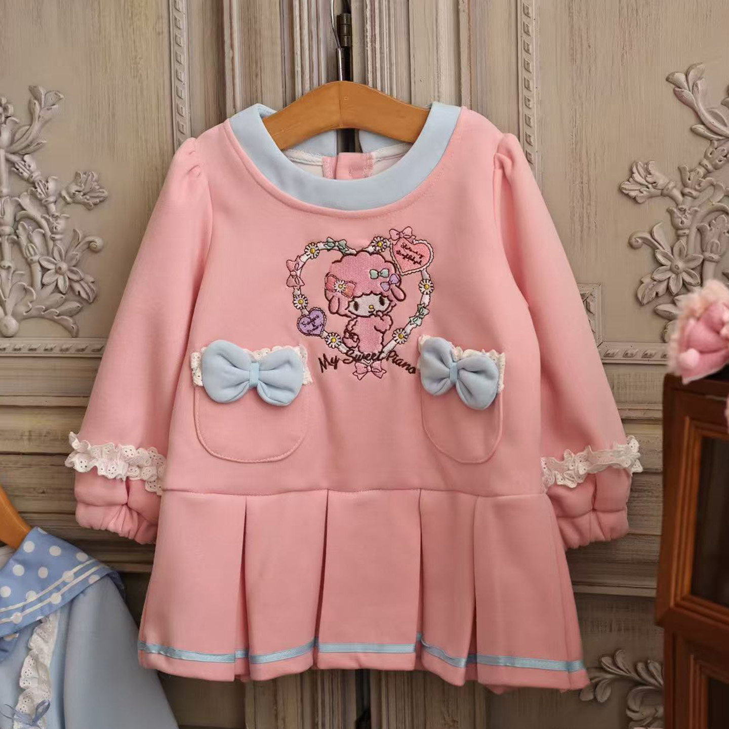 粗腿原创卫衣裙女童连衣裙2025秋冬新款洋气卡通单件幼儿园穿搭,淘宝优惠券,粉丝福利购,淘宝优惠卷