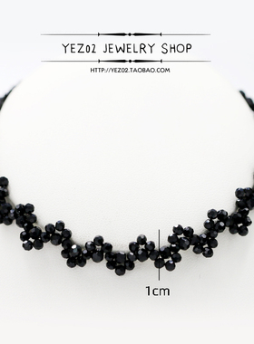 choker复古多边形项圈饰品锁骨链