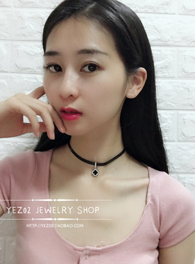 chocker脖子幸福四叶草包邮项链