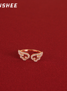 女小众设计高级配饰开口锆石食指