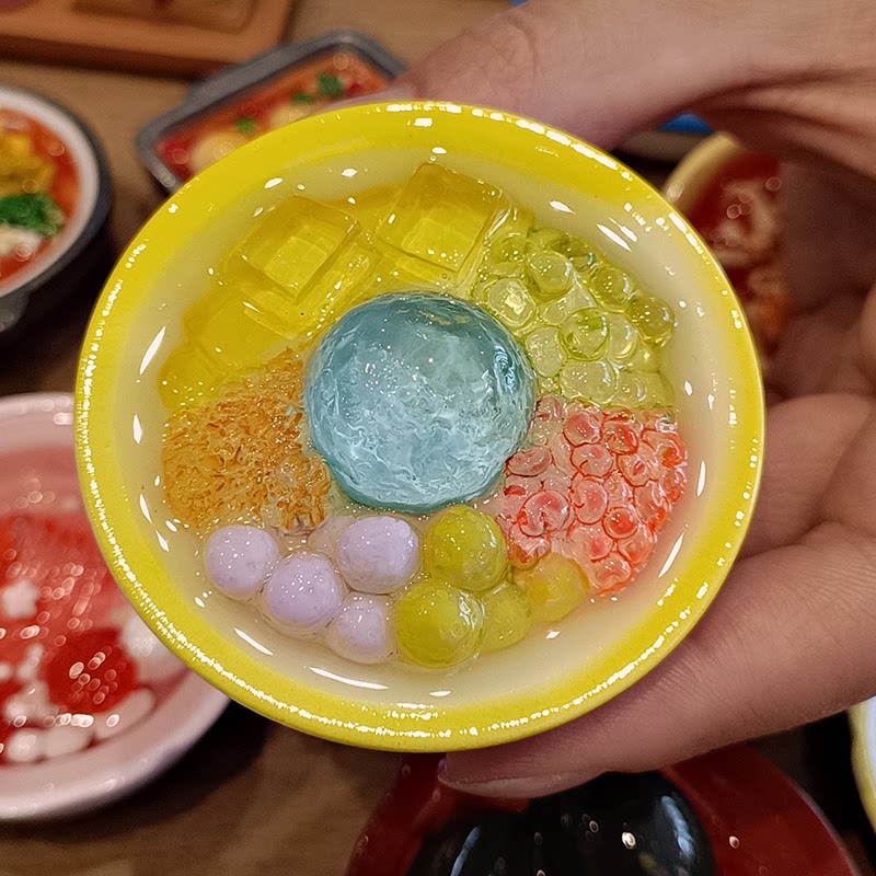 【买5赠1】地方特色小吃重庆火锅螺蛳粉树脂冰箱贴磁贴冰箱装饰品