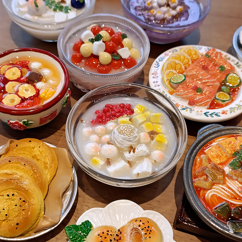 【买5赠1】地方特色食玩树脂蛋糕火锅冰箱贴磁贴冰箱门装饰吸铁石,淘宝优惠券,粉丝福利购,淘宝优惠卷