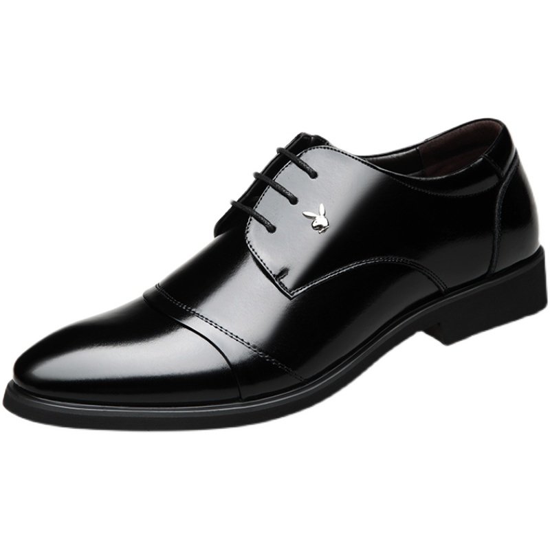 花花公子皮鞋男商务正装真皮秋季韩版英伦休闲内增高结婚新郎男鞋,淘宝优惠券,粉丝福利购,淘宝优惠卷