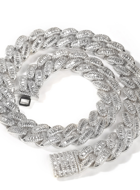 欧美多款嘻哈饰品时尚锆石锁骨链