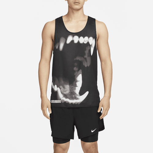 Nike/耐克正品DRI-FIT ADV男子跑步夏新款运动背心DX0846-010 - 图1