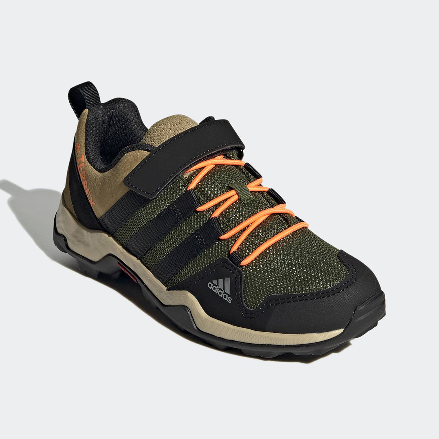 Adidas/阿迪达斯正品秋季新款大童运动户外耐磨登山徒步鞋 FX4184 - 图1