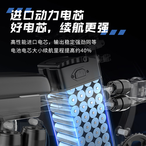 永久折叠电动车代驾代步小型便携助力电动自行车2026新款超长续航 - 图1