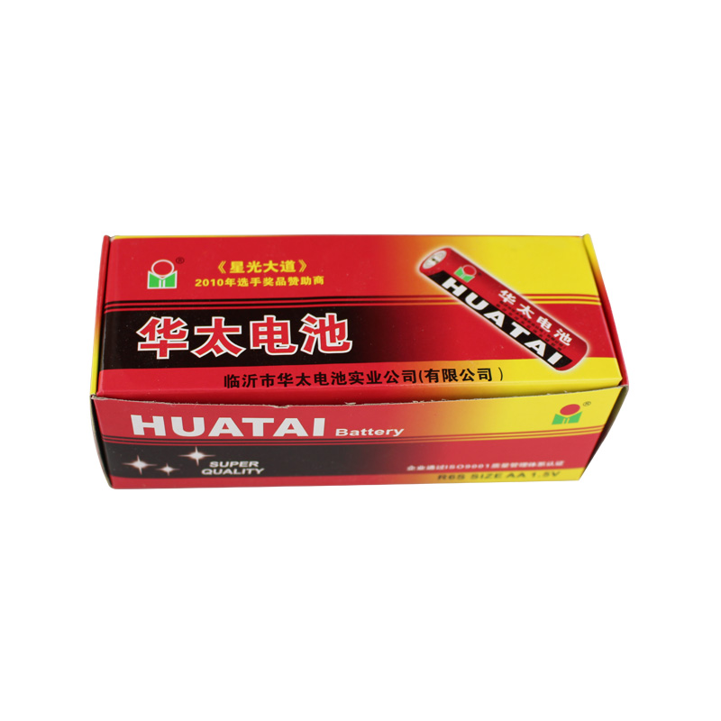 包邮华太5号电池碳性普通五号干电池小玩具遥控器钟表40粒玩具车-图3