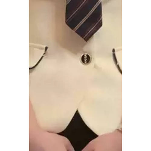 新款酒吧dj公主服ktv酒店夜场夜总会迎宾包房足浴技师服务员秋冬 - 图3