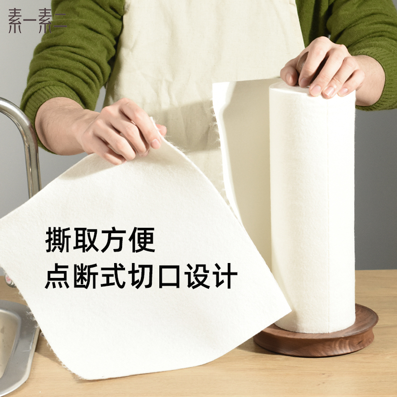 懒人抹布加厚干湿两用家用厨房用纸吸水吸油专用纸巾一次性洗碗布 - 图3