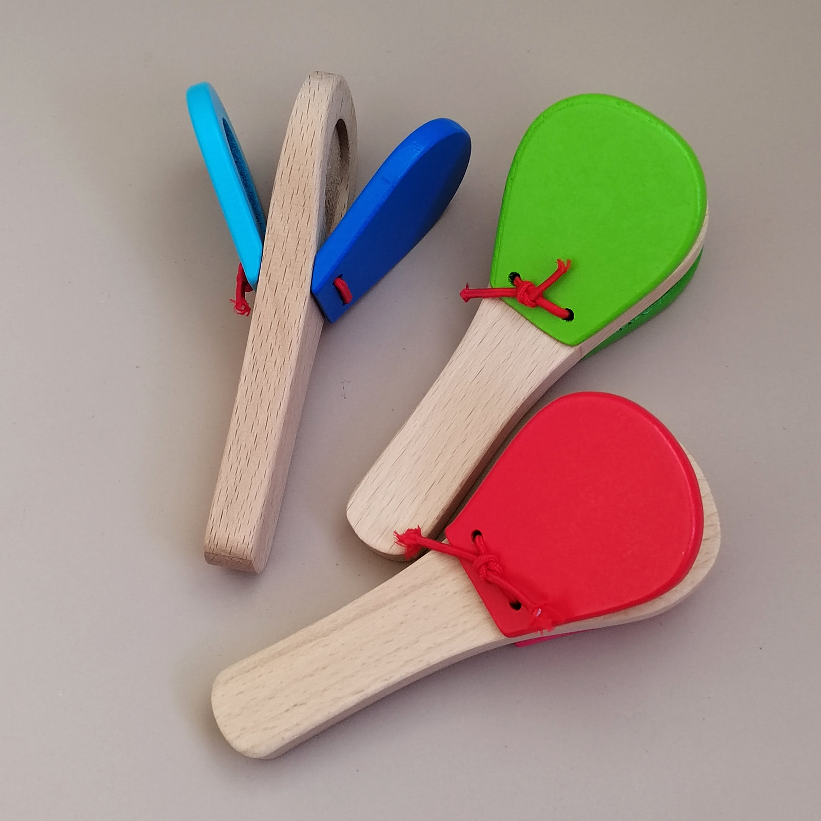 响板打击乐器圆舞板三句半幼儿园舞蹈道具 木制奥尔夫原木早教具 - 图3