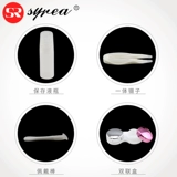 Невидимые очки, изысканная коробка, маленькая портативная двойная система хранения, изысканный стиль, простой и элегантный дизайн