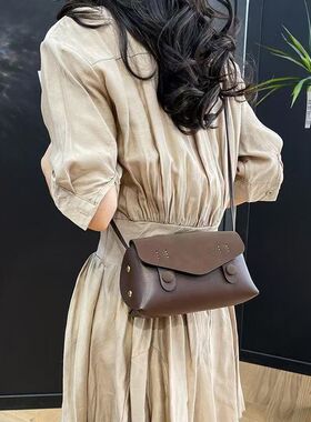 diy手工包材料包女2026春新款时尚百搭斜挎包学院风通勤单肩女包.