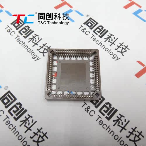 同创科技 PLCC 68P 贴片 IC插座 芯片插座 - 图0