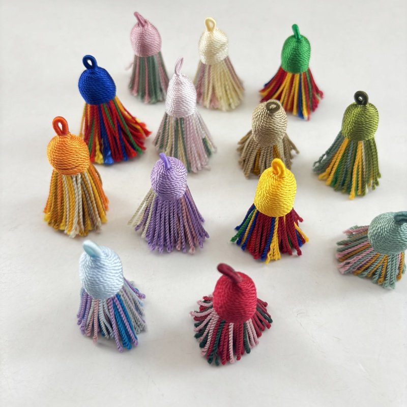 5cm短胖藏式流苏穗子包装礼品钥匙扣手机指环挂件香包香囊配件,淘宝优惠券,粉丝福利购,淘宝优惠卷